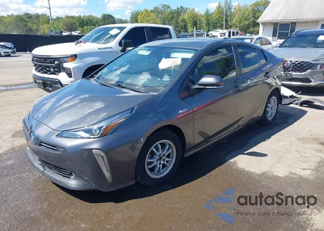 2021 Toyota Prius Le Awd-E из США, поврежденный, VIN JTDL9MFU9M3023995